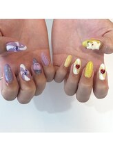 グラマラス アンジェアイ 荻窪店(glamourous ange eye)/キャラクターネイル