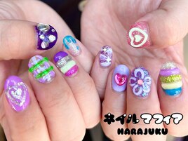 ぷっくりクリアアート♪