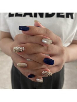 ラボテ(laboT)/silver navy