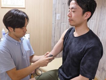 平沼橋駅前ちむぐくる整骨院/手首、肘の痛みに【手首肘施術】