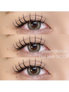 アンククロス 横浜関内店(ANKHCROSS)の写真/つけまつげのようなボリューム感で華やかさを!【マツエク/フラットラッシュつけ放題5000円~】