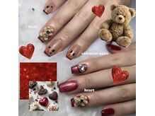 グロウネイル(Glow.Nail)/バレンタインネイル