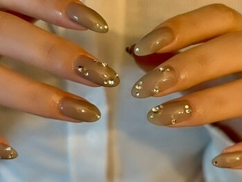 ジュエル(Jewel.)/ブイカット散りばめネイル