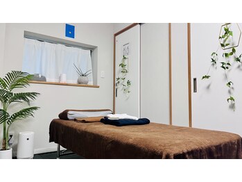 フィット(Fit)の写真/完全個室×予約調整で他のお客様と非接触、人目を気にせず深層筋まで伸ばし変化に集中できる空間♪