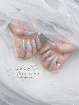 オウラネイルルーム(Aura nail room)の写真/《大阪京橋》長さだし(チップ)+ワンカラーやアートネイルがお得に★短いお爪さんも長さだしで理想の形に