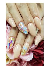 ダブルネイル(Double Nail)/【前窪】キラキラネイル★