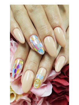 ダブルネイル(Double Nail)/【前窪】キラキラネイル★