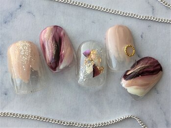 ホームネイルサロン 戸田 ミハ フルーラ(Home Nail Salon Mija Flura)/ニュアンス　　I214N☆