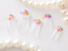 ティアリーネイル コレットマーレ店(Tiary Nail)/フラワーフレンチ