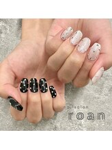 ロアンネイル(roan nail)/ハート×ドット