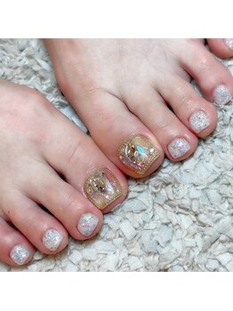 クロレ(Nail Salon COLORE)/フットネイル by.honoka