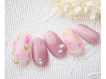 ミルクネイル(MILK NAIL)/水彩チューリップ〈新規7500円〉