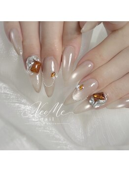 ネオミーネイル(NeoMe nail)の写真/【長さ出し×美フォルム】で美しい指先に！長さ出しのサロンをお探しの方は是非◎指先を見るたび気分UP！！