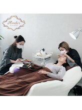 アンバー(Amber)/ネイルまつ毛エクステ同時施術