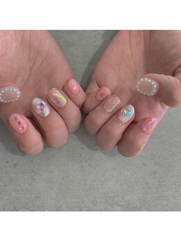 アズネイル シロコ(As nail Shiroko)/"ネイル"キャンディーネイル