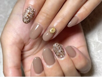 レディグリッター(Lady glitter)/ブラウンツイード