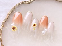 ネイルサロンフォーユー(for u)/ひまわりネイル￥6980