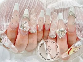 ロングネイル/ガーリーネイル