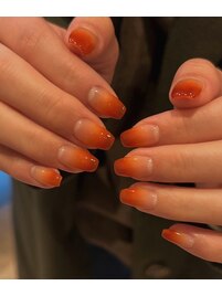 ネイル/ニュアンス/シンプル