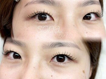 ソナ バイ イト(sona by itO.)/エクステ束感コーティング仕上げ