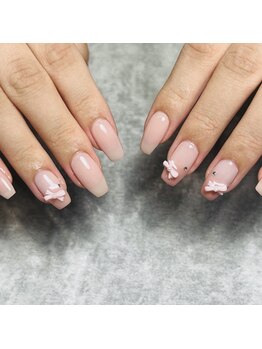 ニー(2ne.)/*ribbon nail*