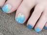 【FOOT】当店人気☆定額ジェルデザイン■新規¥8000/再来¥9000