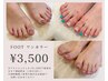 【ご新規様限定特別価格!】フットワンカラー〈¥3500〉/フラッシュ+¥1000