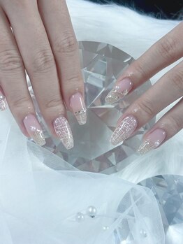 エリクサーネイル 長堀橋(Elixir Nail)/長堀橋限定☆ツイードデザイン