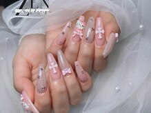 ゼン ネイル デザイン 池袋(ZEN NAIL DESIGN)/* 長 さだしやり放題×つけ放題