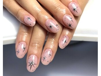 フライデートゥエンティーワン(Friday 21)/デザインネイル/シルバー