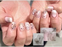 ハズグラスネイル(Haze Grass nail)/個性ニュアンス