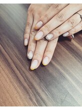 イルソーレネイル(ILSOLE NAIL)/フレンチ+UVハート