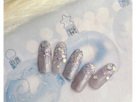キラキラホロネイル