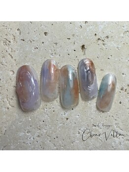 ネイルサロンクリアヴィラ(nail salon clear villa)/Design nuance¥9990