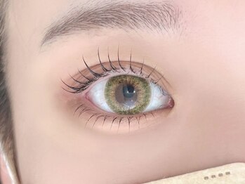 ミミ バイ シエロ 栄店(MiMi by cielo)の写真/目の形やまつげの長さに合わせた最適なバランスで、目を大きく魅せる高技術”まつ毛パーマ上下¥9000”