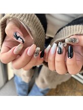 ルチェーレ(Lucere)/ピンク　× ブラック　