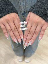 ネコ(Neko)/キラキラ　マグネット