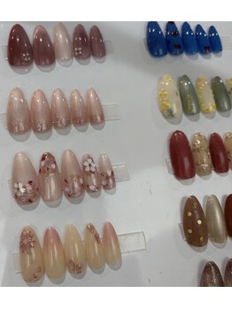 定額サンプルネイル