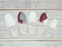 ワンネイル(ONE NAIL)/＃フレンチネイル＃ニュアンス