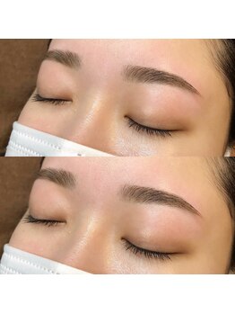 ラヴィズム アイラッシュ アンド ネイル 長岡店(LUVISM)/WAXでメイクも時短に♪