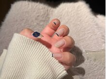 ソウ 難波店 nail salon Sou/ネイビーnail