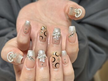 ウサギネイル 新大久保店(usagi nail)/キラキラネイル
