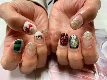 ネイル サロン ヴェレッド(Nail Salon VERED)/クリスマスネイル　2024