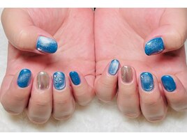 夜空ネイル