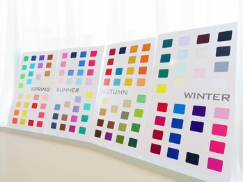 BNT/パーソナルカラー診断の流れ