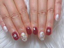 バーロビューティールーム ヨコハマ(Balo Beauty Room Yokohama)/クリスマスリースネイル