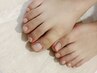 【全員】巻き爪1本+フットワンカラーSet ¥12,100