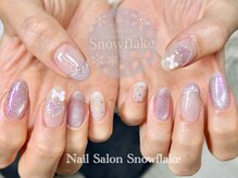 スノーフレーク(Snowflake)/1月季節定額デザイン♪