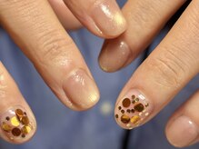 フィルネイル(fil nail)の雰囲気（短いお爪にもかわいくアートができます♪）