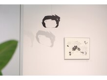 スパイラルネイルサロン 高輪店の雰囲気（現在は加藤千歳さんの作品やモビールを展示販売しています）